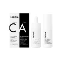 SKOON. DREAM TEAM DUO - Retinin Night 15ml + WOW WOW WONDER Serum